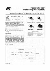 DataSheet VN540 pdf